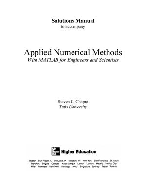 Applied numerical methods for engineers